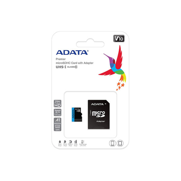 ADATA Premier MicroSD HC Class 10 32GB Memory Card 3