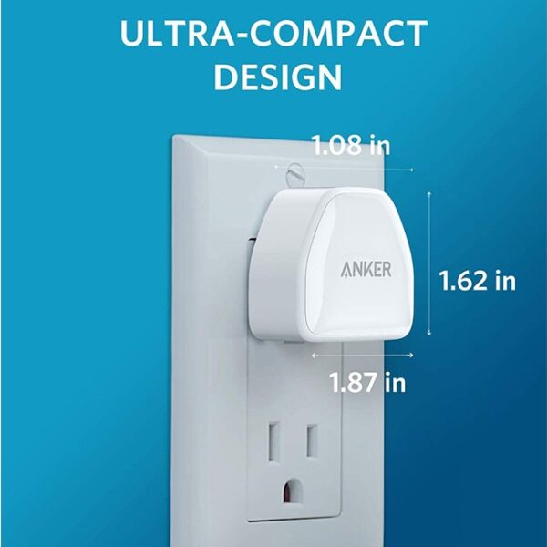 Anker A2633 PowerPort III Nano 20W Type C Wall Charger 3