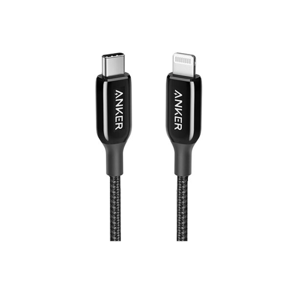 Anker A8843 PowerLine 6ft USB C to Lightning Cable