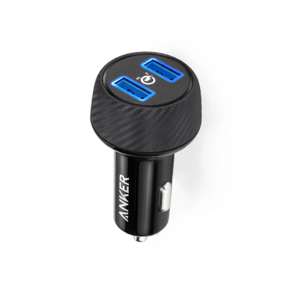 Anker PowerDrive Speed 2 39W QC 3.0 Dual Port Car Charger