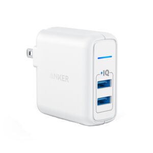 Anker PowerPort Elite 2 24W Dual Port Wall Charger