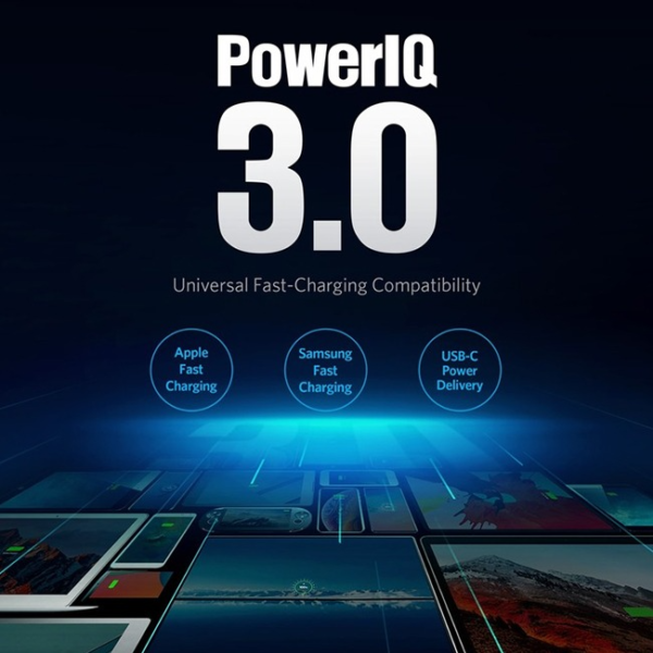 Anker PowerPort III Mini 30W Power IQ 3.0 3 Pin USB Type C Charger 5