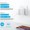 Anker PowerPort PD 2 Dual Port High Speed Wall Charger 1
