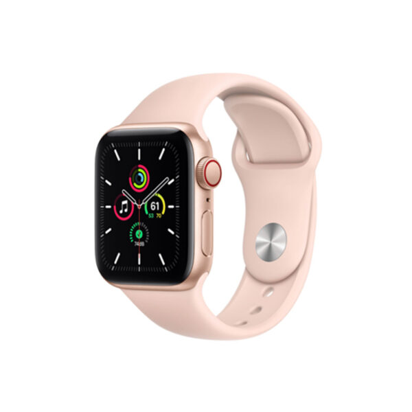 Apple Watch SE 40MM Gold Aluminum GPS Cellular Pink Sand Sport Band