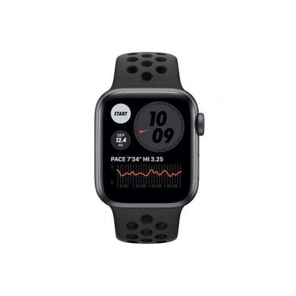 Apple Watch SE 44MM Space Gray Aluminum GPS AnthraciteBlack Nike Sport Band 1