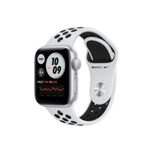 Apple Watch SE Nike 40MM Silver Aluminum GPS Cellular Pure PlatinumBlack Nike Sport Band