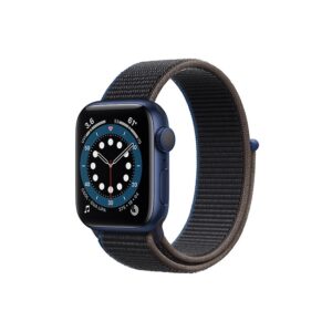 Apple Watch Series 6 42MM Blue Aluminum GPS Sport Loop Charcoal