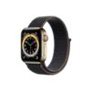 Apple Watch Series 6 42MM Gold Stainless Steel GPS Cellular Sport Loop charcoal