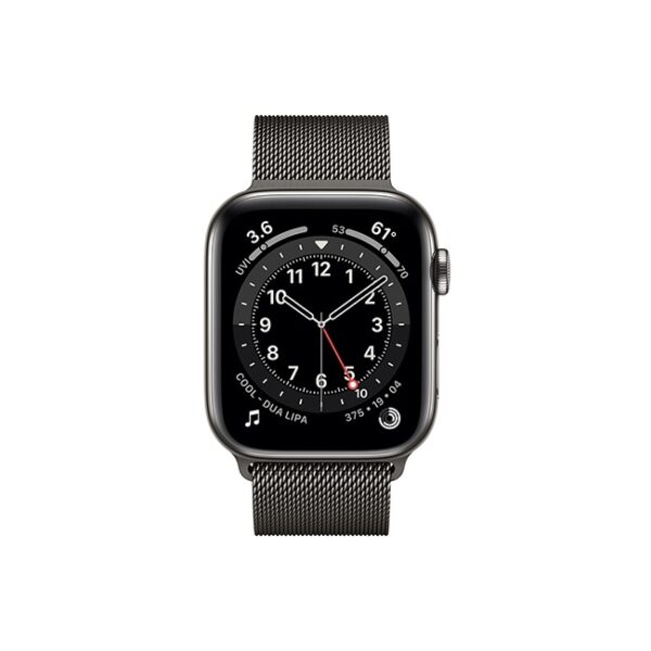 Apple Watch Series 6 42MM Graphite Stainless Steel GPS Cellular Milanese Loop