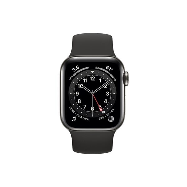 Apple Watch Series 6 42MM Graphite Stainless Steel GPS Cellular Solo Loop