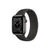 Apple Watch Series 6 42MM Graphite Stainless Steel GPS Cellular Solo Loop black