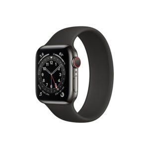 Apple Watch Series 6 42MM Graphite Stainless Steel GPS Cellular Solo Loop black