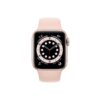 Apple Watch Series 6 42mm Gold Aluminum GPS Pink Sand Sport Band 1