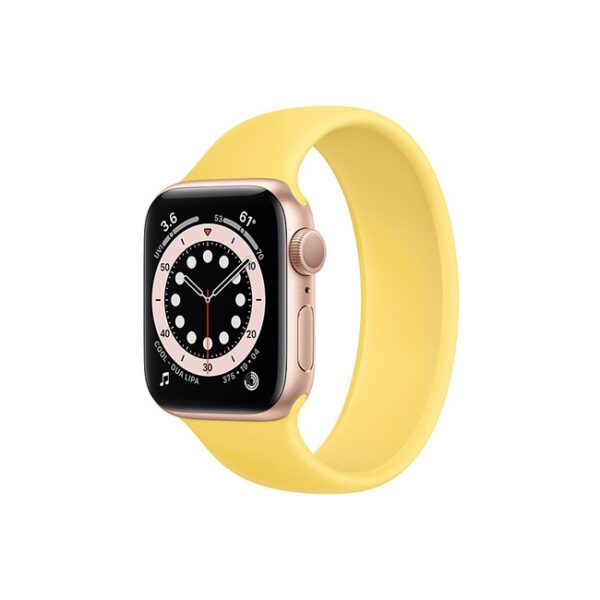 Apple Watch Series 6 42mm Gold Aluminum GPS Solo Loop Ginger