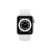 Apple Watch Series 6 42mm Silver Aluminum GPS White Solo Loop 1
