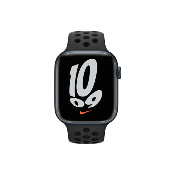 Apple Watch Series 7 Nike 45MM Midnight Aluminum GPS Midnight Sport Band 1