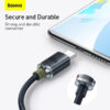 Baseus Crystal Series 100W Fast Charging Type C Cable 3