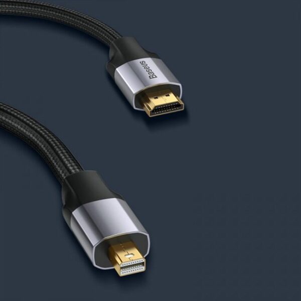 Baseus Enjoyment Series Mini DisplayPort to 4K HDMI Cable 3