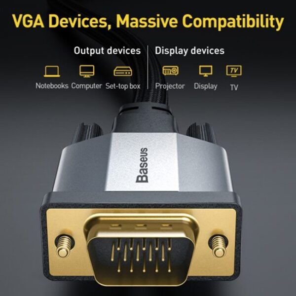 Baseus Enjoyment Series VGA Cable 5