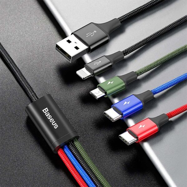 Baseus Fast 4 in 1 Charging Cable 1