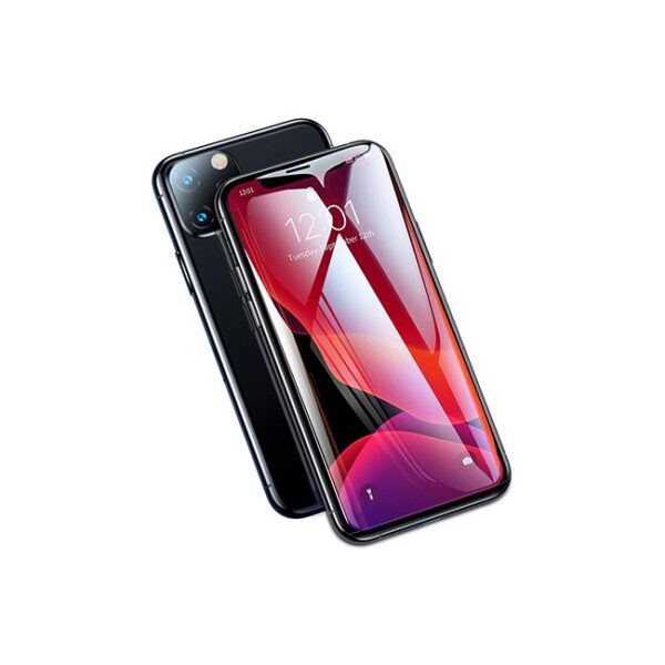 Baseus Full Coverage Curved Tempered Glass for iPhone 11 Pro Max 1