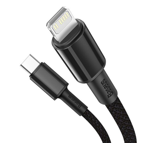 Baseus High Density Braided 20W Type C to Lightning Cable 3