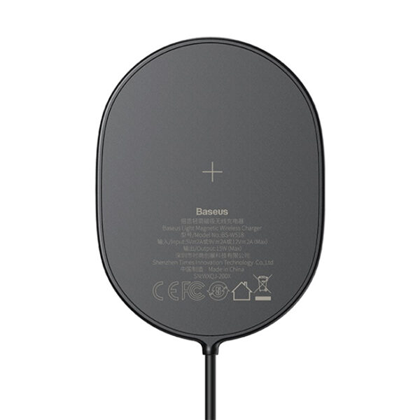 Baseus Light 15W Magnetic Wireless Charger 3
