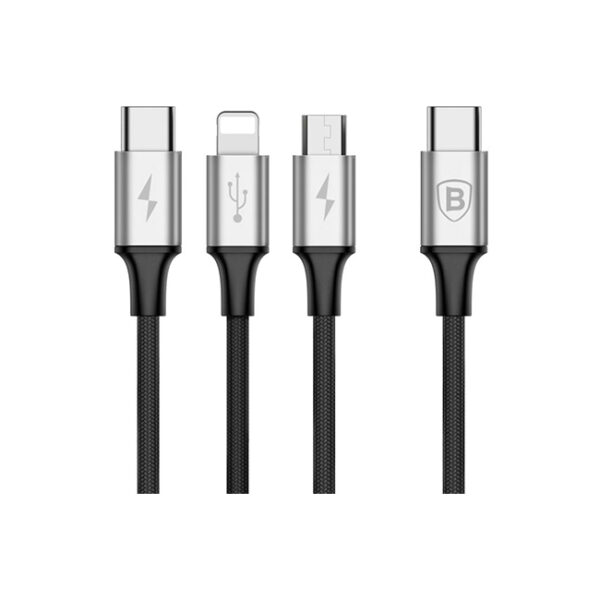 Baseus Rapid Series 3 in 1 3A High Speed Charging Cable 1
