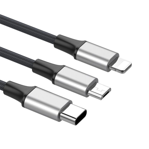 Baseus Rapid Series 3 in 1 3A High Speed Charging Cable 4