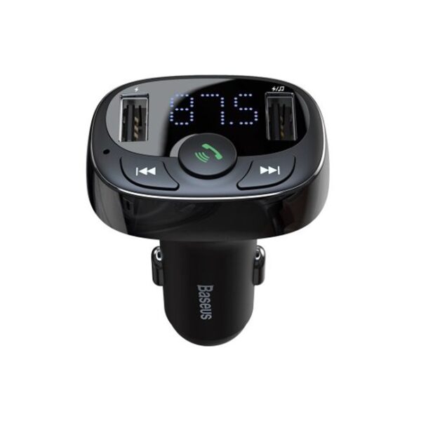 Baseus T Typed Wireless MP3 Car Charger 5