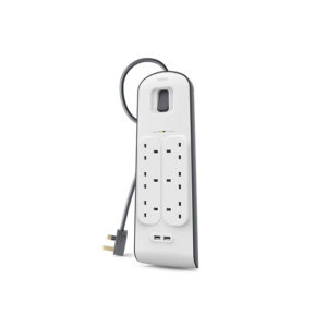 Belkin SurgePlus Surge Protector 2 USB Extension Power Cord