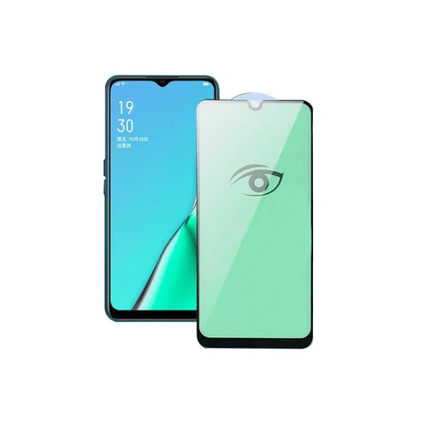 Eye Protection Green Tempered Glass