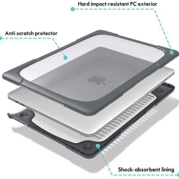 Green Shockproof Protective Case for Macbook Air 2020 13 inch 5