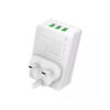 LDNIO A3306 2 in 1 Travel Converter Adapter with 3 USB Mobile Charger 2