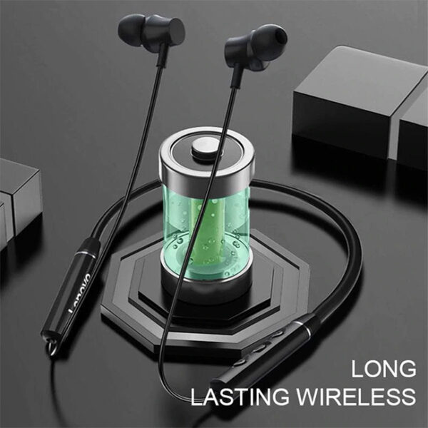 Lenovo QE03 Neckband Bluetooth Earphones 6