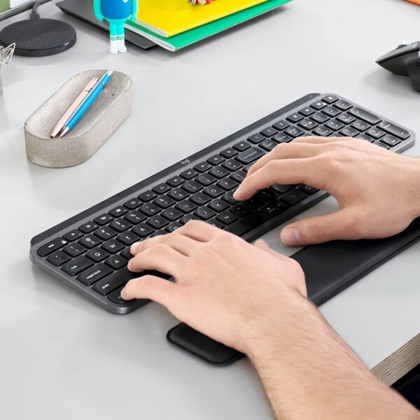 Logitech MX Keys Illuminated Wireless Keyboard with Palm Rest 5