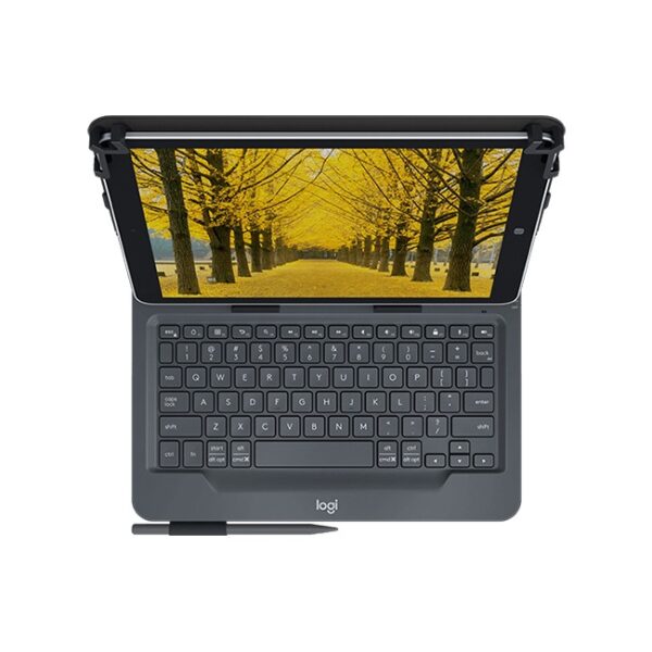 Logitech Universal Folio Case with Bluetooth Keyboard for 9 10inch Tablets 2
