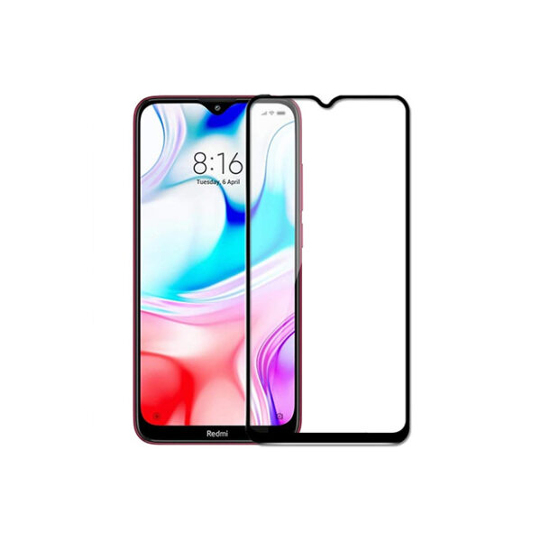 MTB Full Glue Tempered Glass for Redmi 8