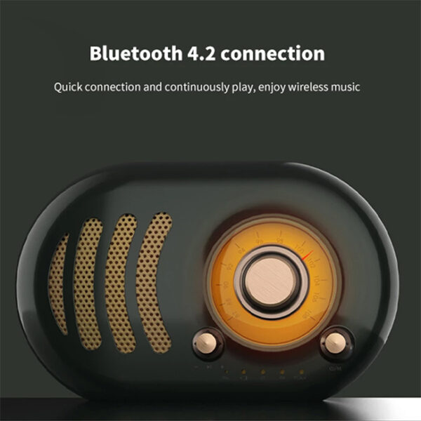 Remax RB M31 Mini Wireless Retro Bluetooth Speaker 1