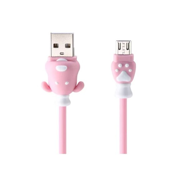 Remax RC 106 Fortune Micro USB Cable Pink