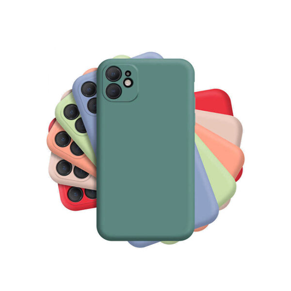 Silicone Camera Lens Protection Case for iPhone 11 02