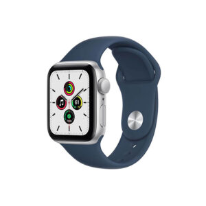 Apple Watch SE 44MM Silver Aluminum GPS – Abyss Blue Sport Band