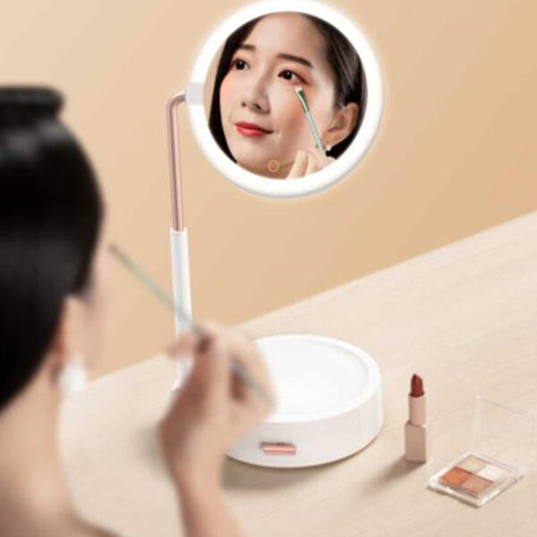 Baseus Smart Beauty Series Lighted Makeup Mirror with Storage Box 5
