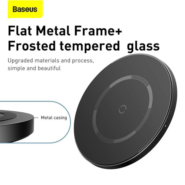 Baseus Simple Magnetic 15W Wireless Charger 4