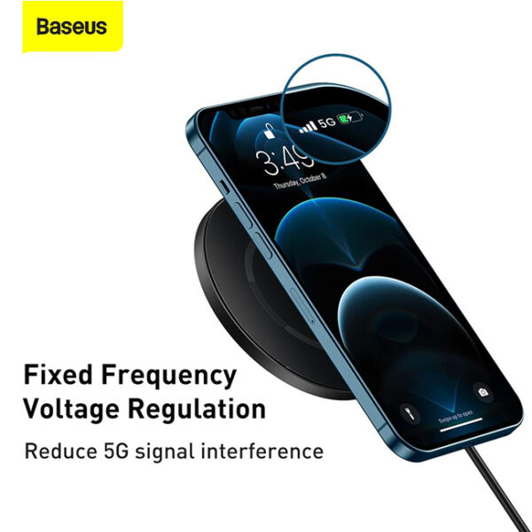 Baseus Simple Magnetic 15W Wireless Charger 5