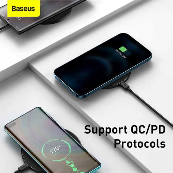Baseus Simple Magnetic 15W Wireless Charger 6