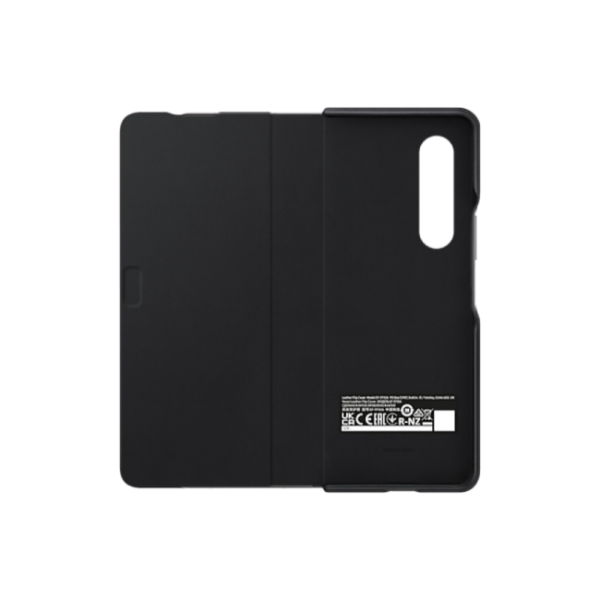 Samsung Galaxy Z Fold3 5G Black Leather Flip Cover 2