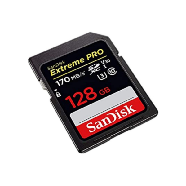 SanDisk Extreme PRO SDXC 128GB UHS I Memory Card 1