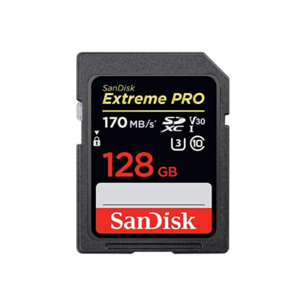 SanDisk Extreme PRO SDXC 128GB UHS I Memory Card