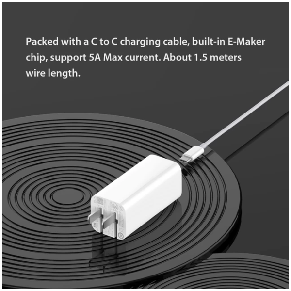 Xiaomi Mi 65W USB A USB C GaN Fast Charger 5